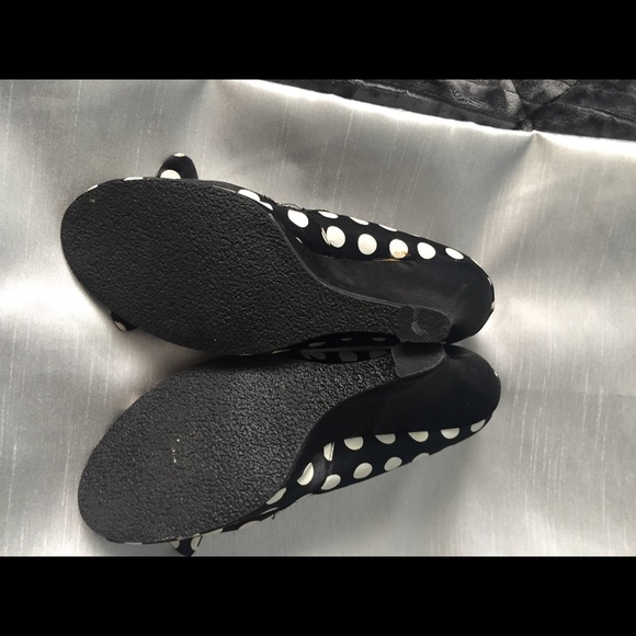 Boutique cute polka dot wedges (women’s size 9) - Picture 5 of 5